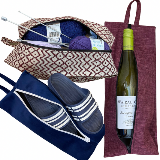 Handmade Expandable Shoe/Storage Bags