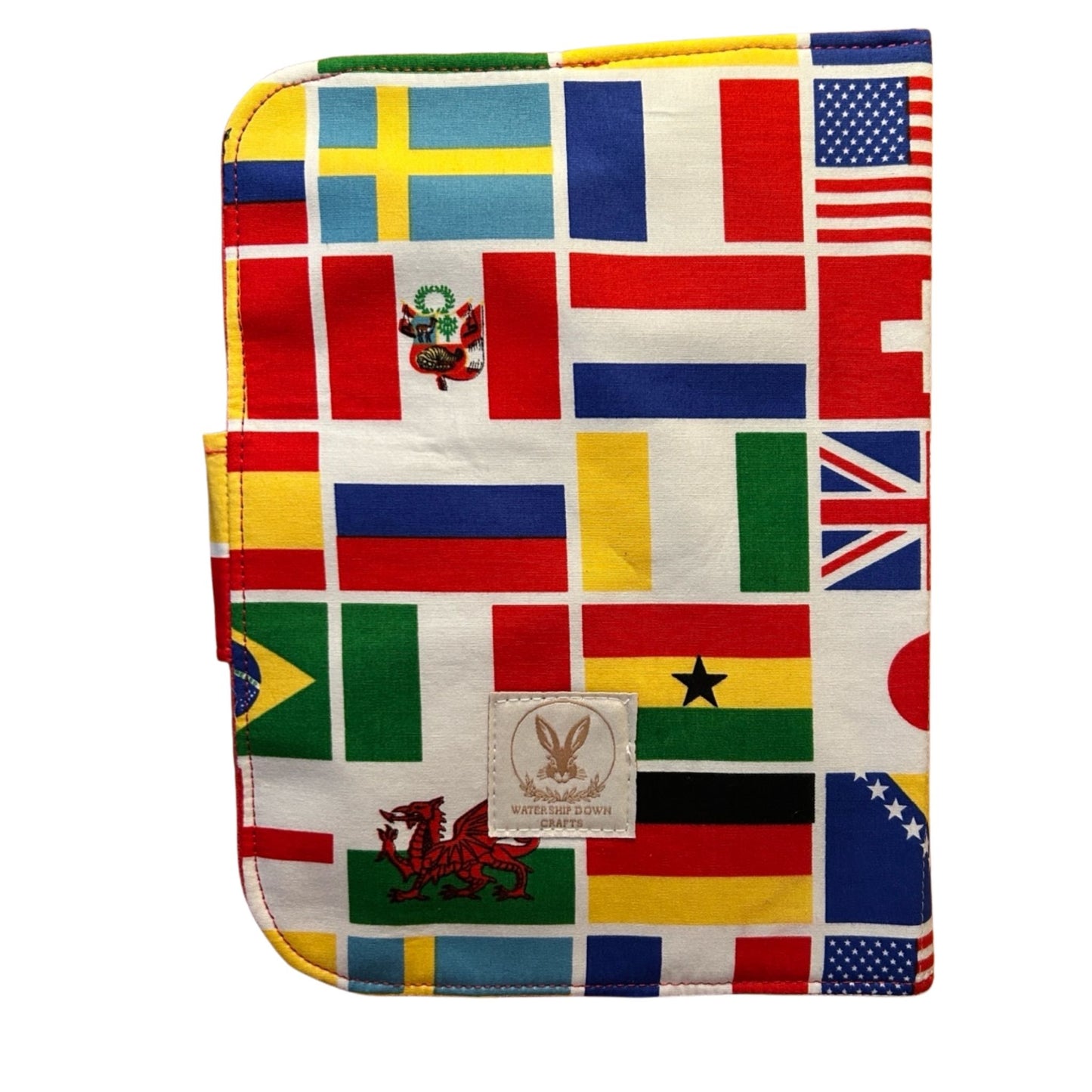 Family Passport Holder Travel Wallet | Multi-Passport & Document Organiser – World Traveller Flags
