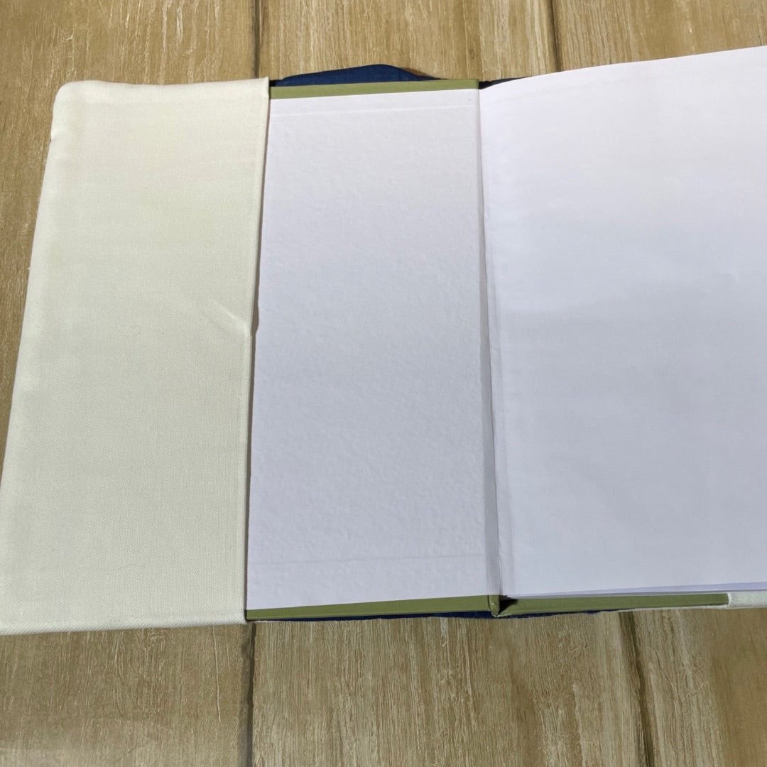 Handmade Otter Embroidered Notebook