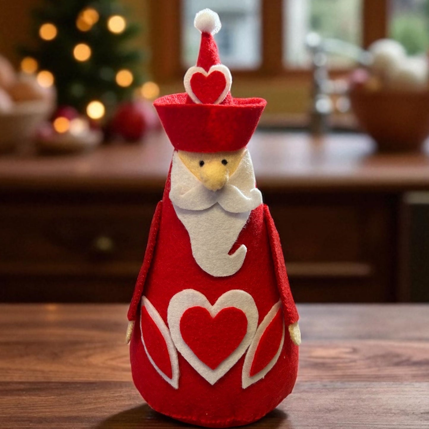 Felt Santa Sewing Pattern & PDF Tutorial – Digital Download