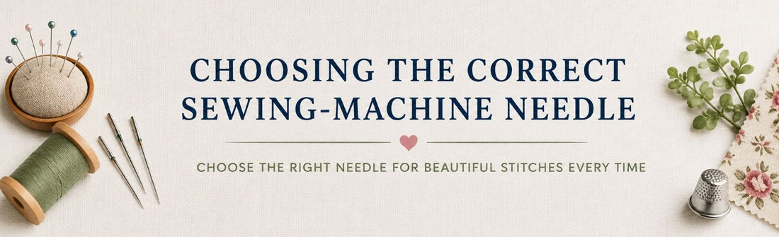 Choosing the Correct Sewing-Machine Needle