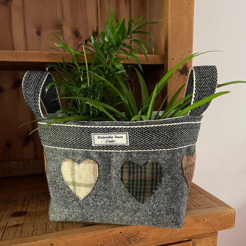 Handmade Fabric Storage Baskets