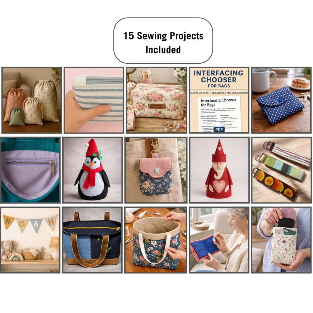 Complete Sewing Tutorial Library (PDF Bundle)