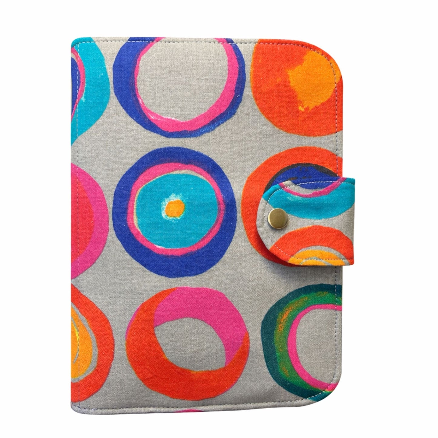 Family Passport Holder Travel Wallet | Multi-Passport & Document Organiser – Abstract Circles