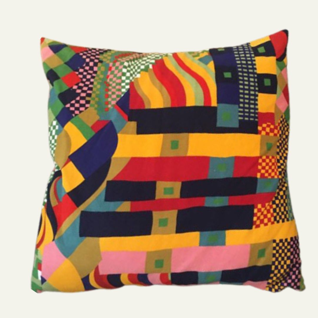 Liberty of London 'Bauhaus' Handmade Cushion Cover | Limited Edition Double-Sided Design