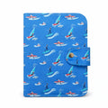 Family Passport Holder Travel Wallet | Multi-Passport & Document Organiser – Blue Surfing