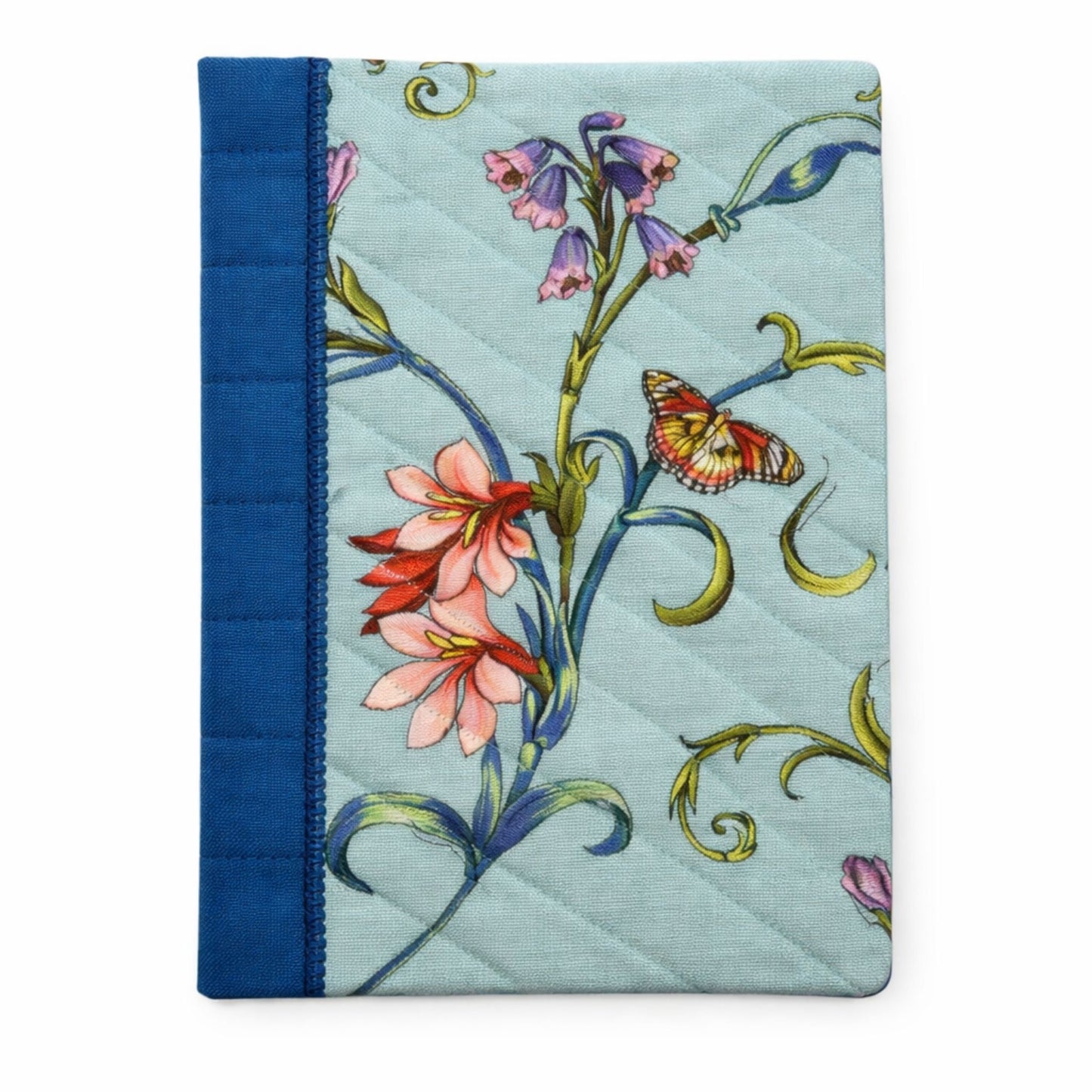 Handmade Floral Butterfly Notebook Cover