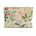 Botanical Meadow Cotton Zip Pouch