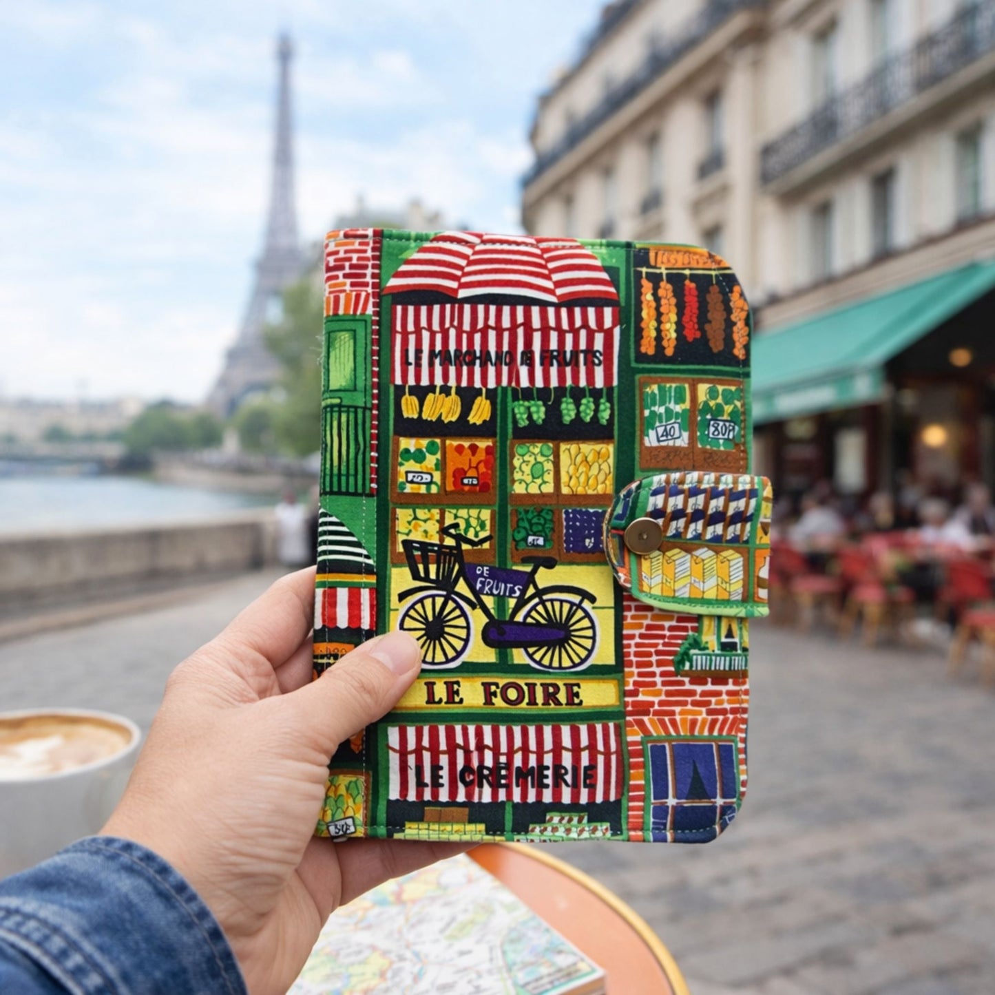 Family Passport Holder Travel Wallet | Multi-Passport & Document Organiser – Paris Market