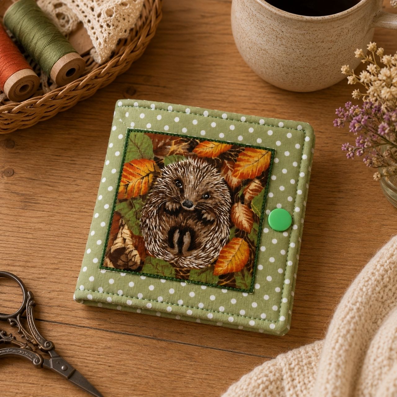 Needle Case with Four Felt Pages (Multiple Designs)