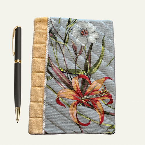 Apricot Floral A5 Notebook Cover