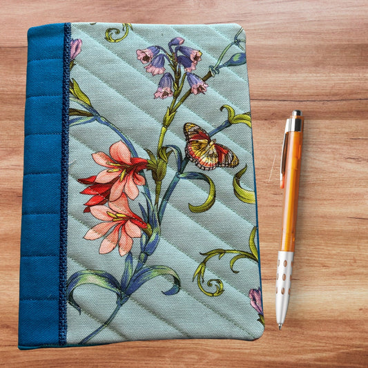 Handmade Floral Butterfly Notebook Cover