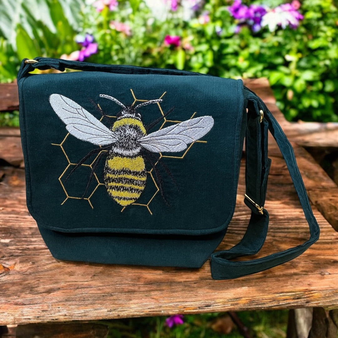 Handmade Crossbody Bee Bag