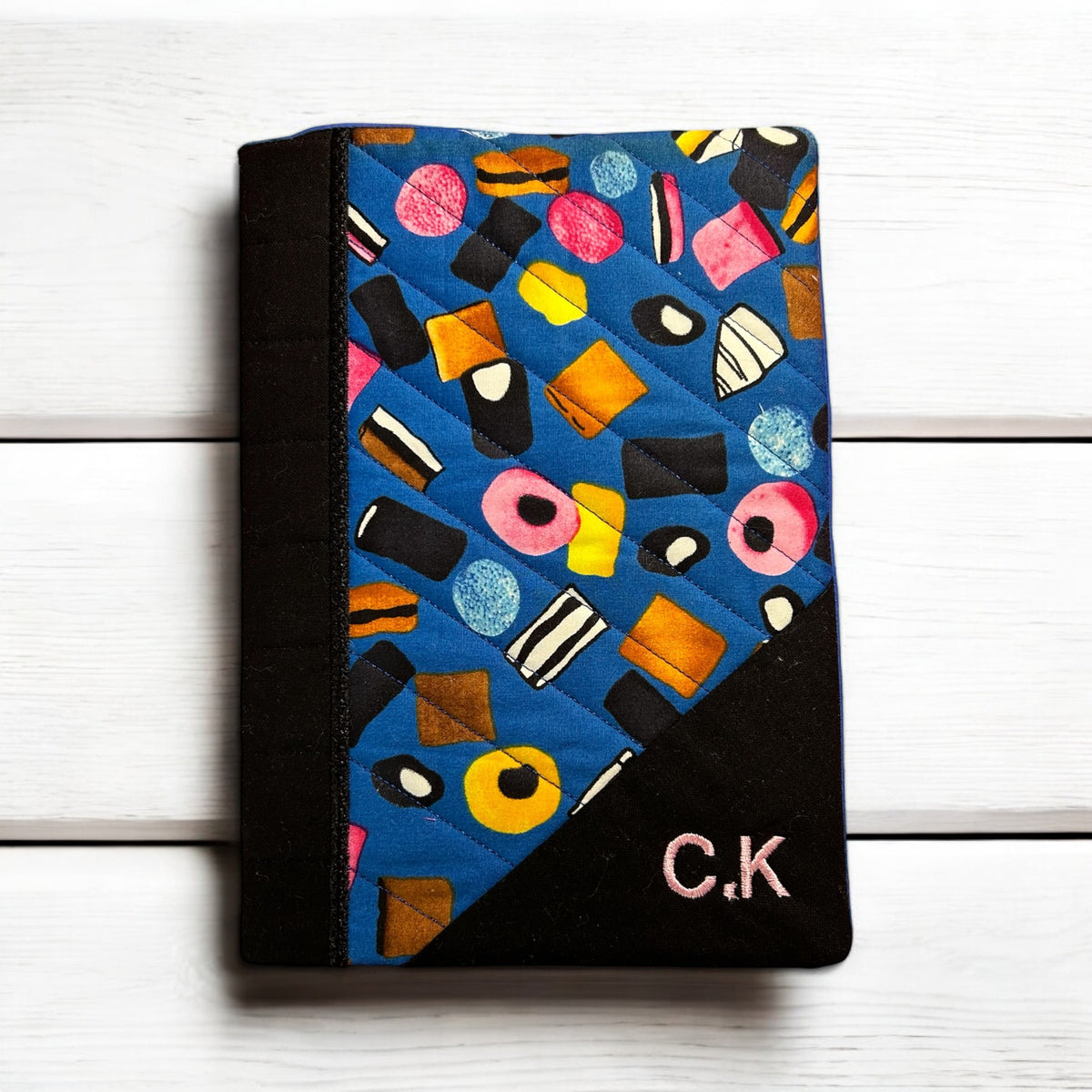 Personalised Embroidered A5 Notebook Cover