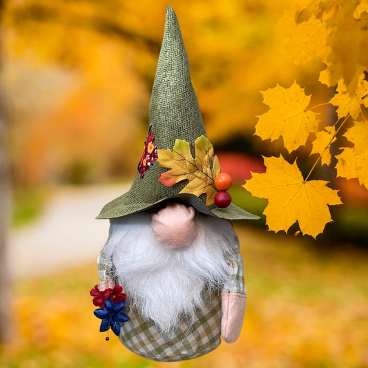 Gnome Gonk Autumn theme Front view