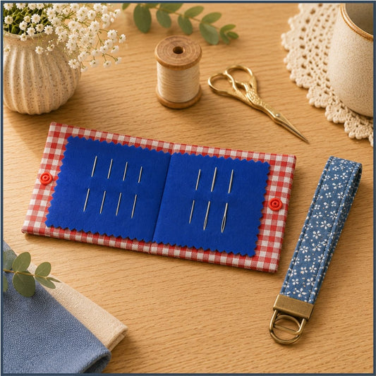 Small Accessories Bundle – Wristlet Strap & Needle Case PDF Tutorials