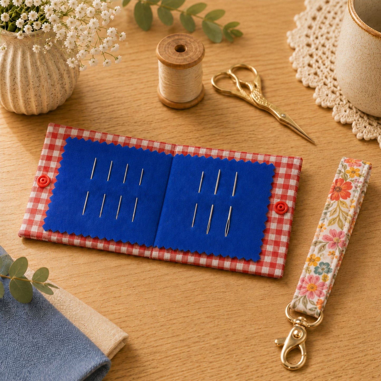 Small Accessories Bundle – Wristlet Strap & Needle Case PDF Tutorials