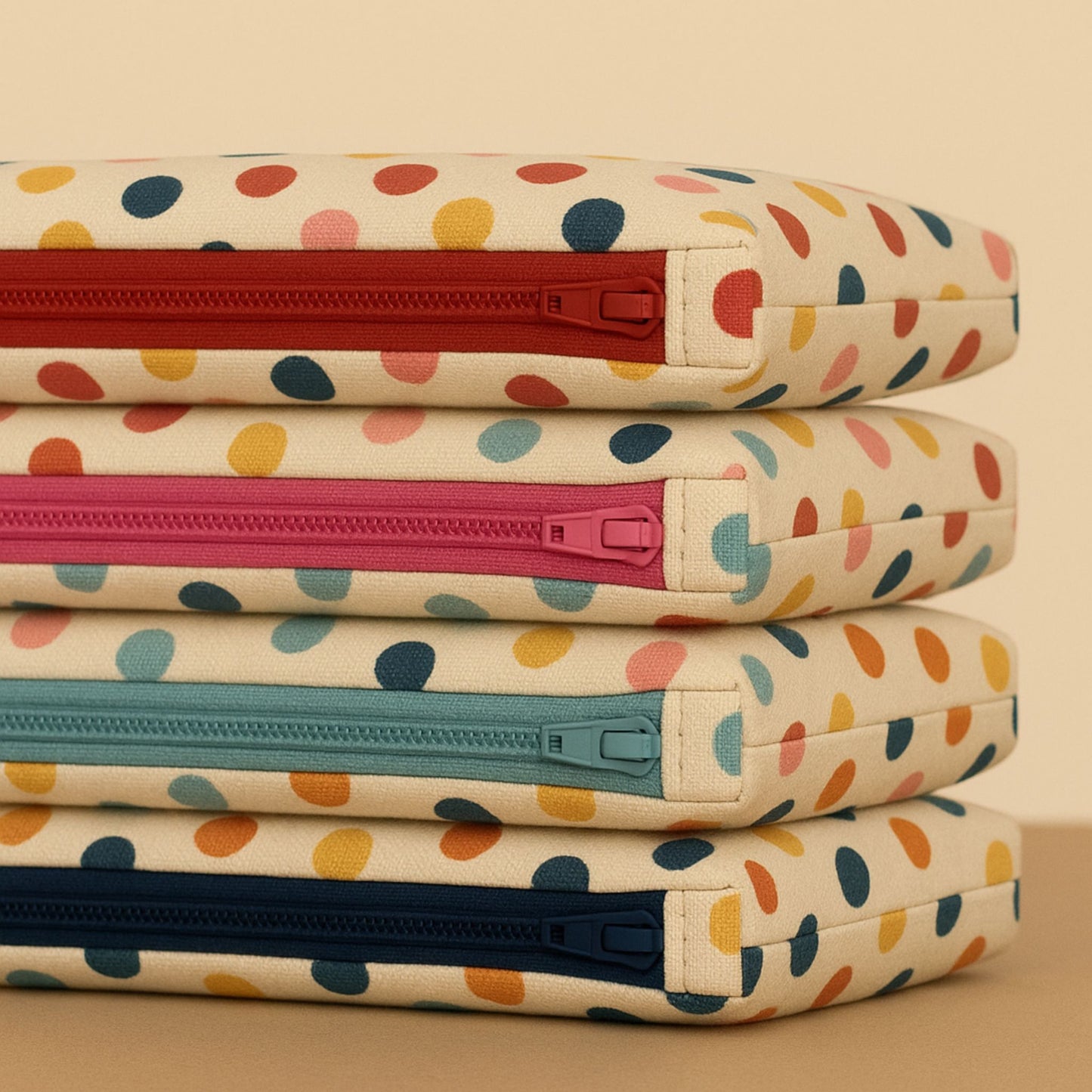 Sew Zipper Pouches with No Dent Sides – Printable PDF Tutorial