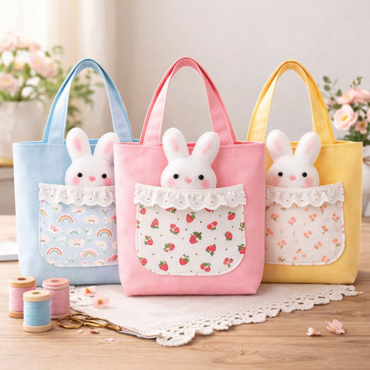 Peekaboo Bunny Tote Pattern