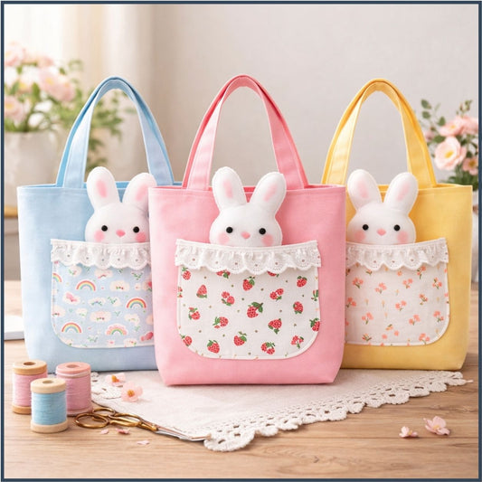 Peekaboo Bunny Tote Pattern