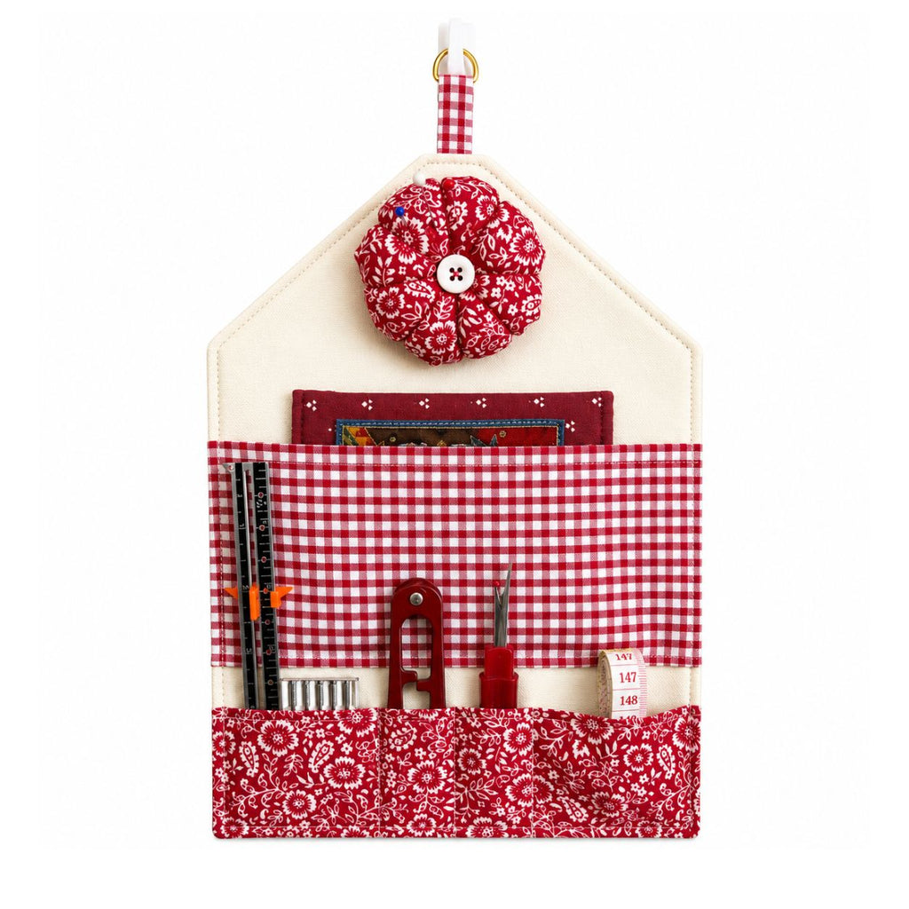 Hanging Sewing Organiser with Detachable Pin Cushion (Multiple Designs)