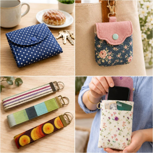 Wallet and Phone Accessories Sewing Bundle