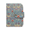 Patterned family travel wallet with floral design on a white background