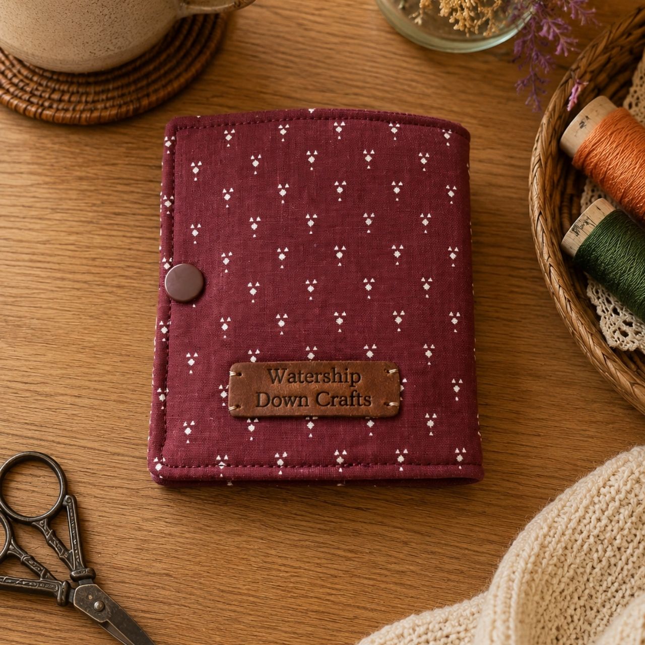 Needle Case with Four Felt Pages (Multiple Designs)