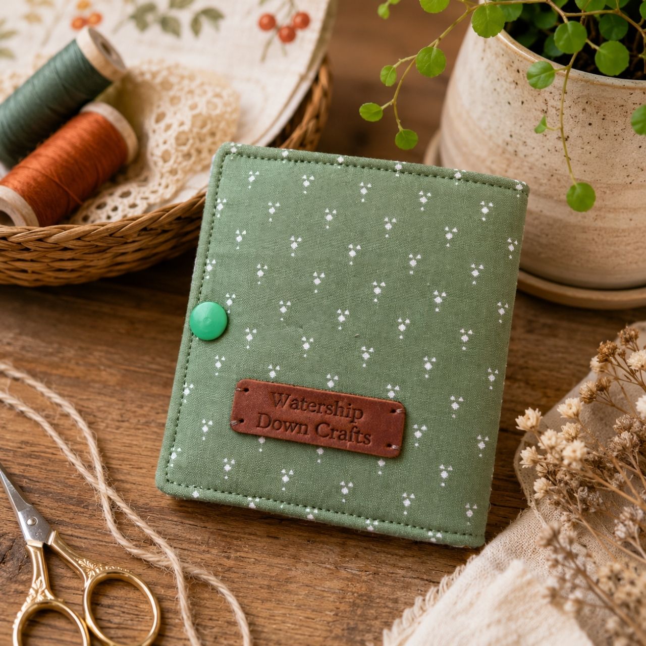 Needle Case with Four Felt Pages (Multiple Designs)