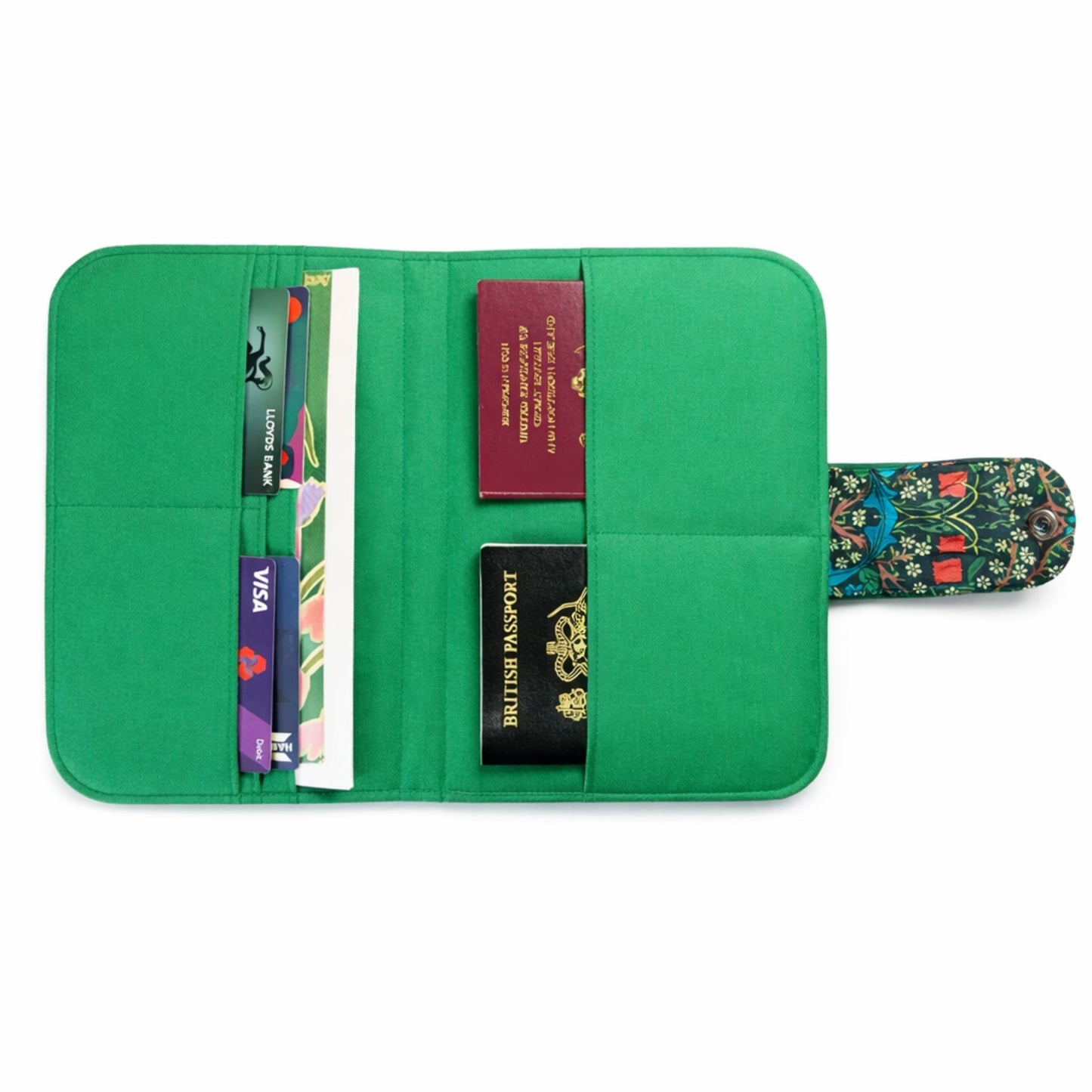 William Morris Tulip Passport Holder