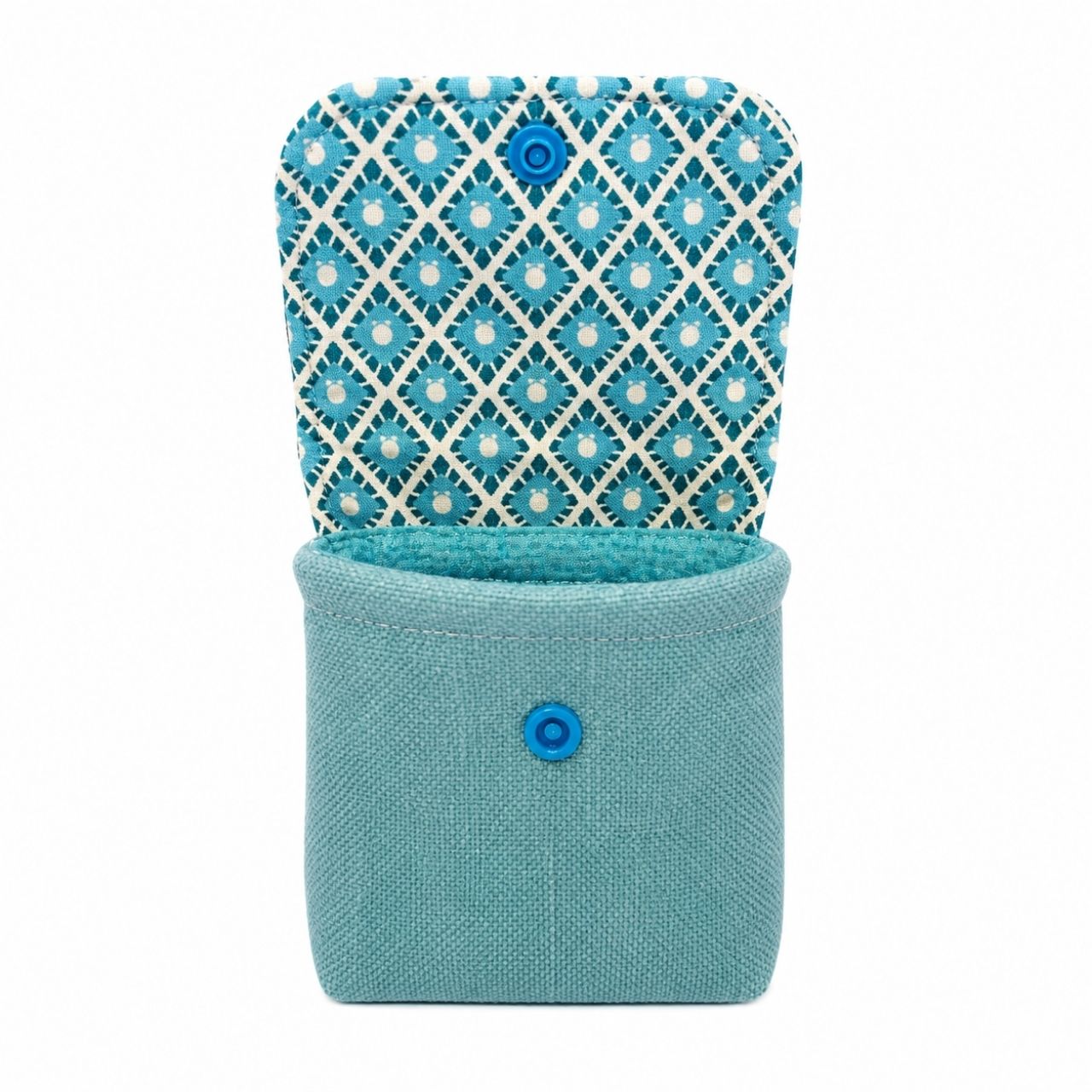 Upcycled Fabric Clip-On Coin Purse (Multiple Designs)