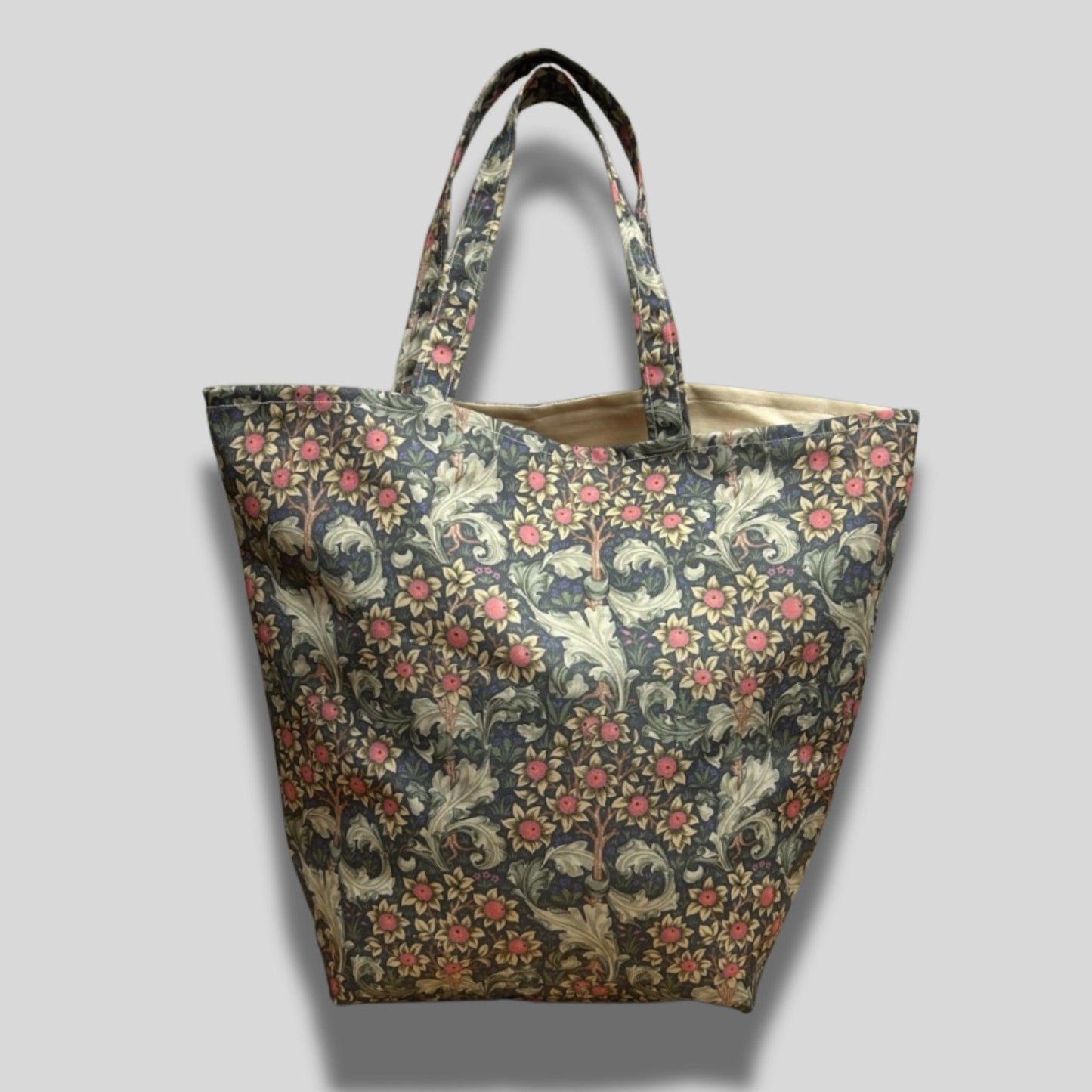 William Morris Print Tote Bag – Water-Resistant & Spacious Design