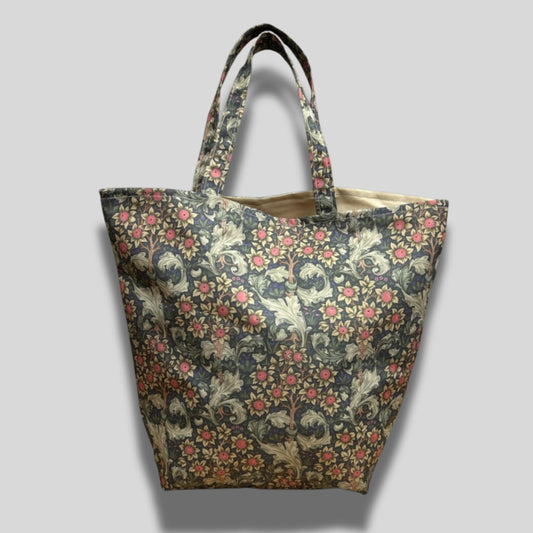 William Morris Print Tote Bag – Water-Resistant & Spacious Design
