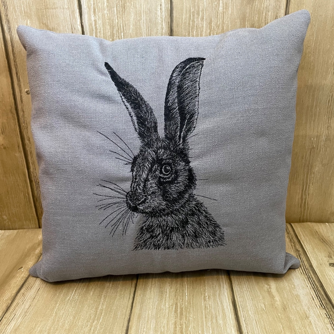 Handmade Rabbit Cushion - Watership Down