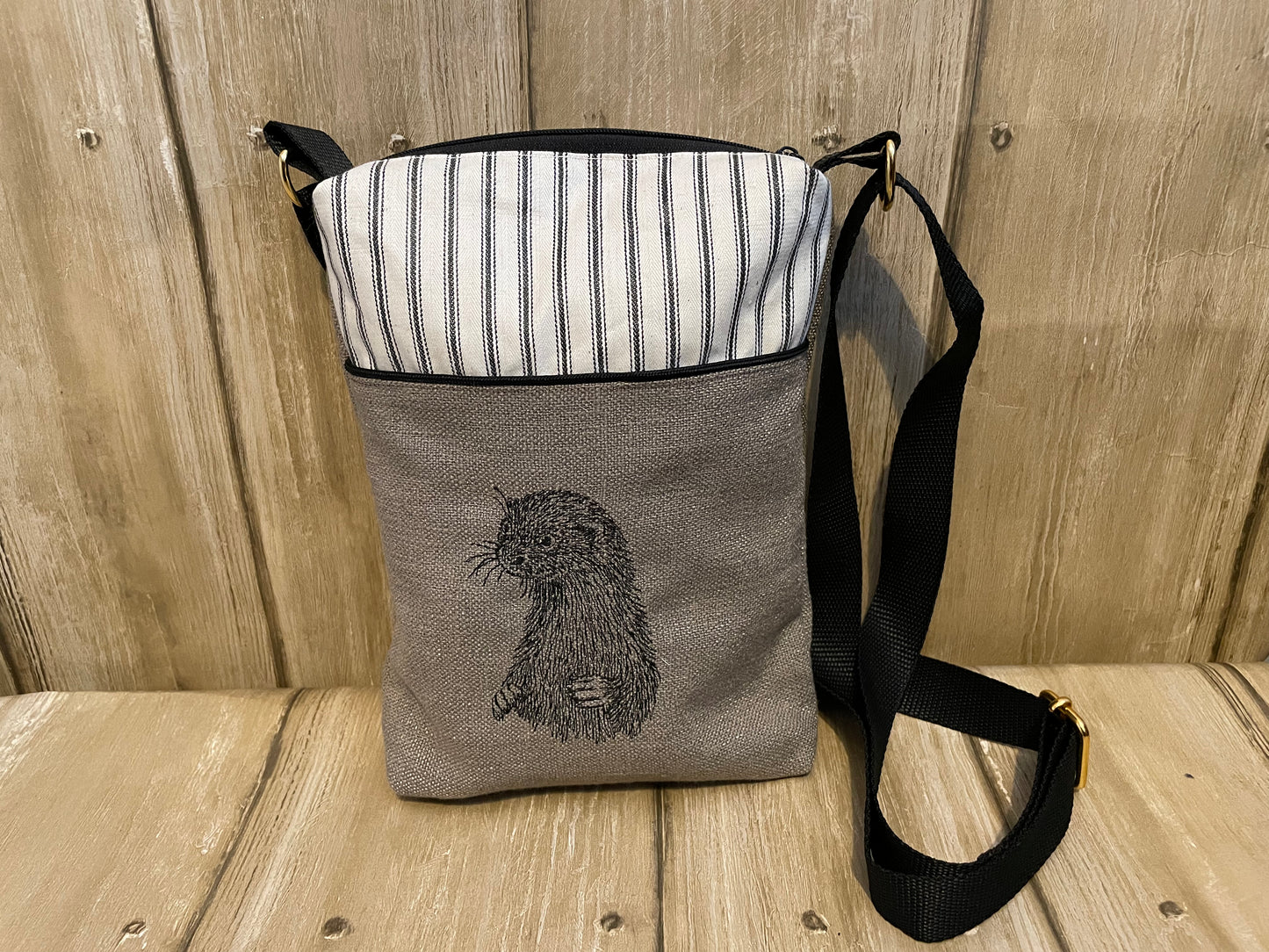 Handmade British Wildlife Crossbody bag