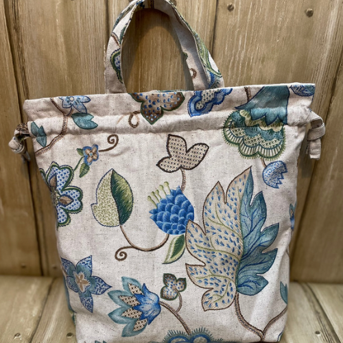 Drawstring Tote Bag - Open