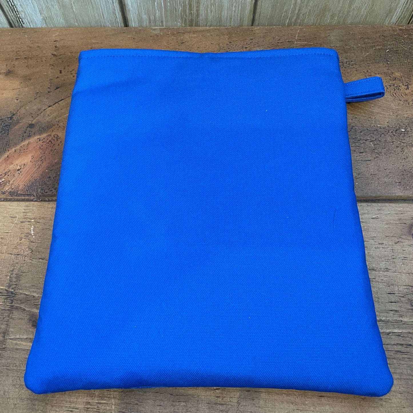 Tablet sleeve Royal blue back