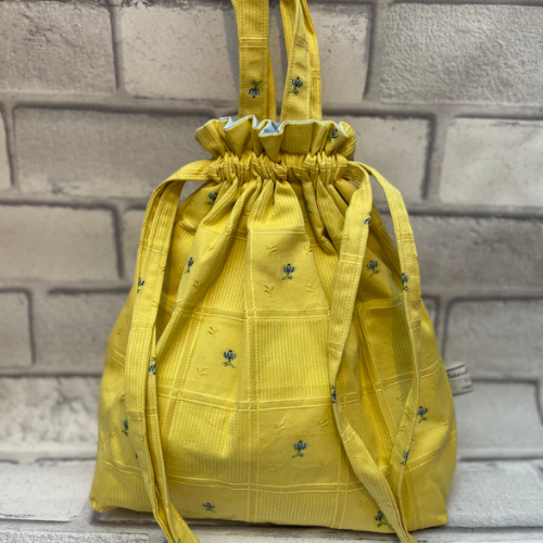 Drawstring Tote Bag - Closed