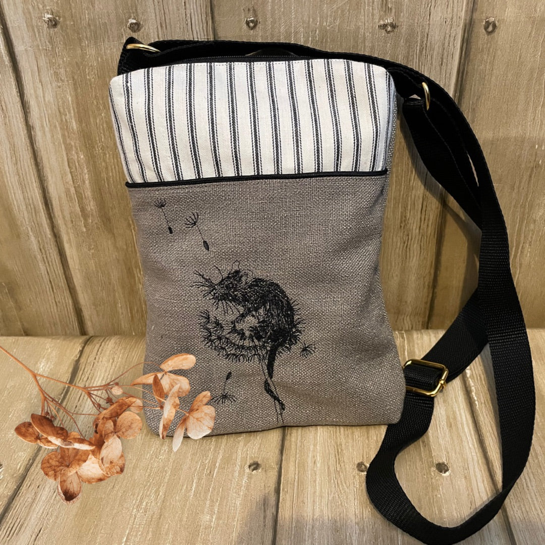 Handmade British Wildlife Crossbody bag