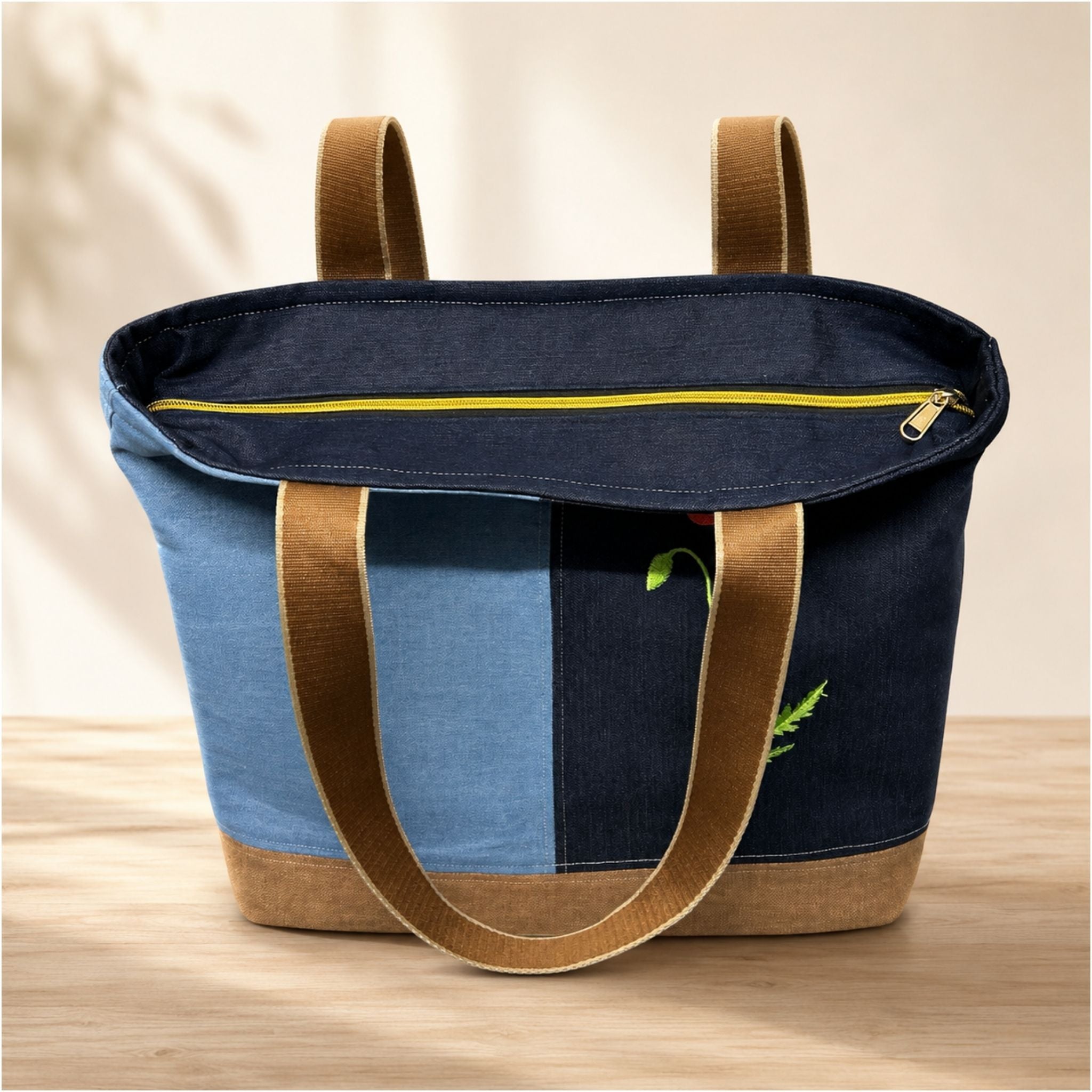 How to Insert a Zip in a Bag – Printable Recessed Zipper Tutorial (PDF)
