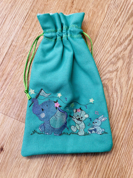 Handmade Drawstring Bag