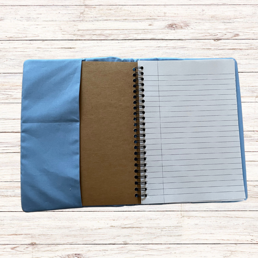 Poppy Embroidered A5 Notebook Cover