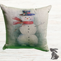 Snowman Cushion