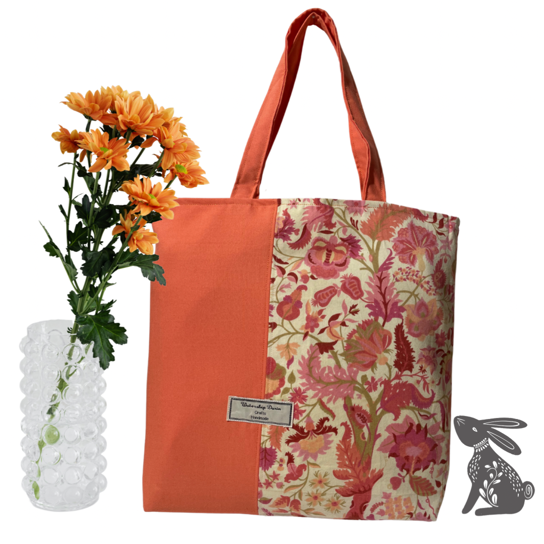 Pretty Peach Tote Bag